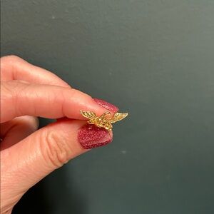 Gold Eagle Lapel Pin